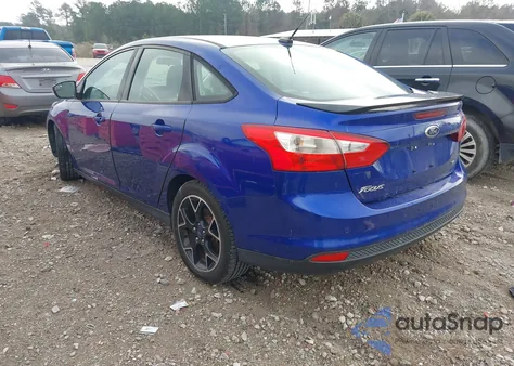 2014 Ford Focus Se from USA, damaged, VIN 1FADP3F28EL102181
